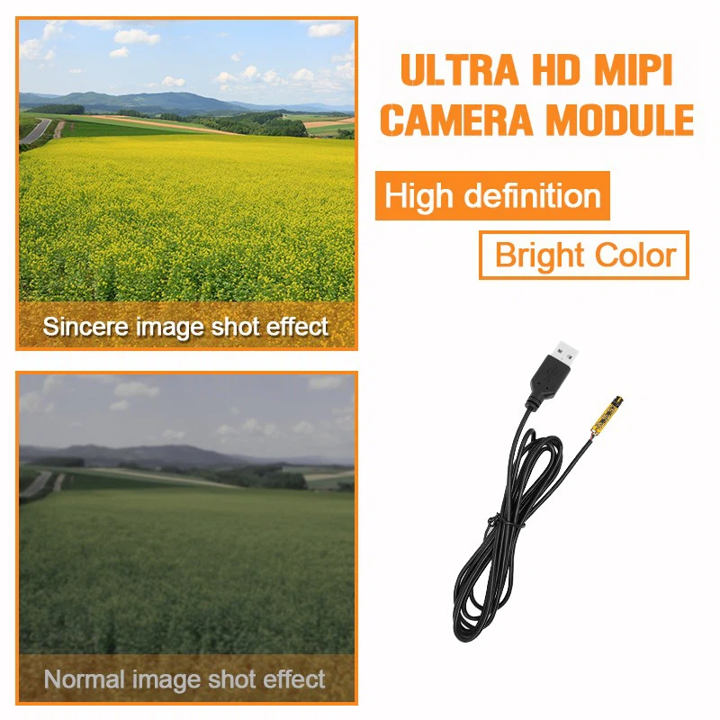 7.0mm Diameter Miniature Wide Angle 5MP GC5035 Sensor Endoscope Camera Module suppliers
