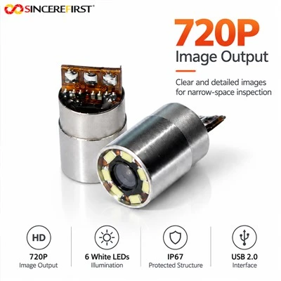 IP67 720P CMOS USB Endoscope Camera Module For Internal Inspection