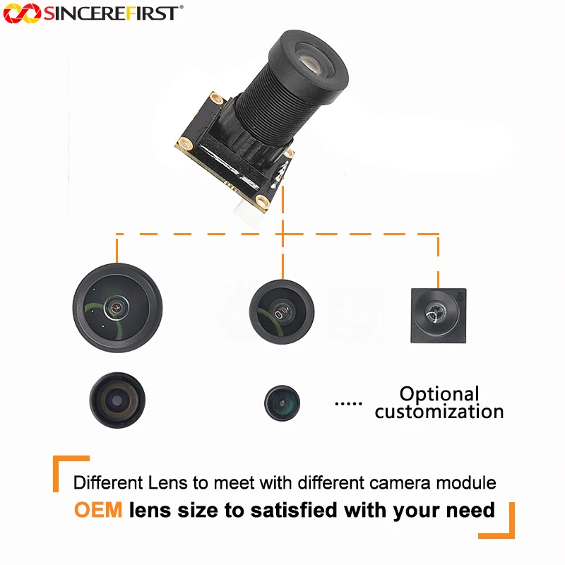 USB2.0 Micro 0.3MP Color Image Sensor OV7725 Camera Module